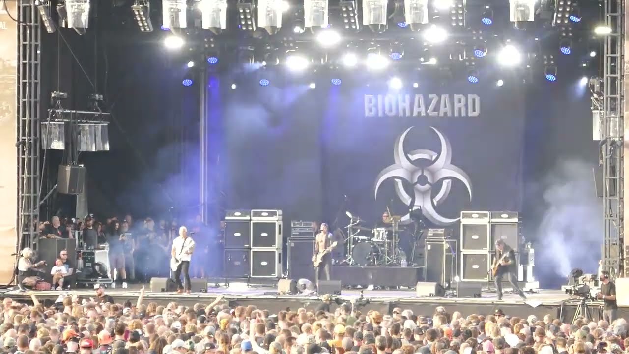 Biohazard - Black and White and Red All Over @ Alcatraz Metal Festival, Belgium - 2023-08-12