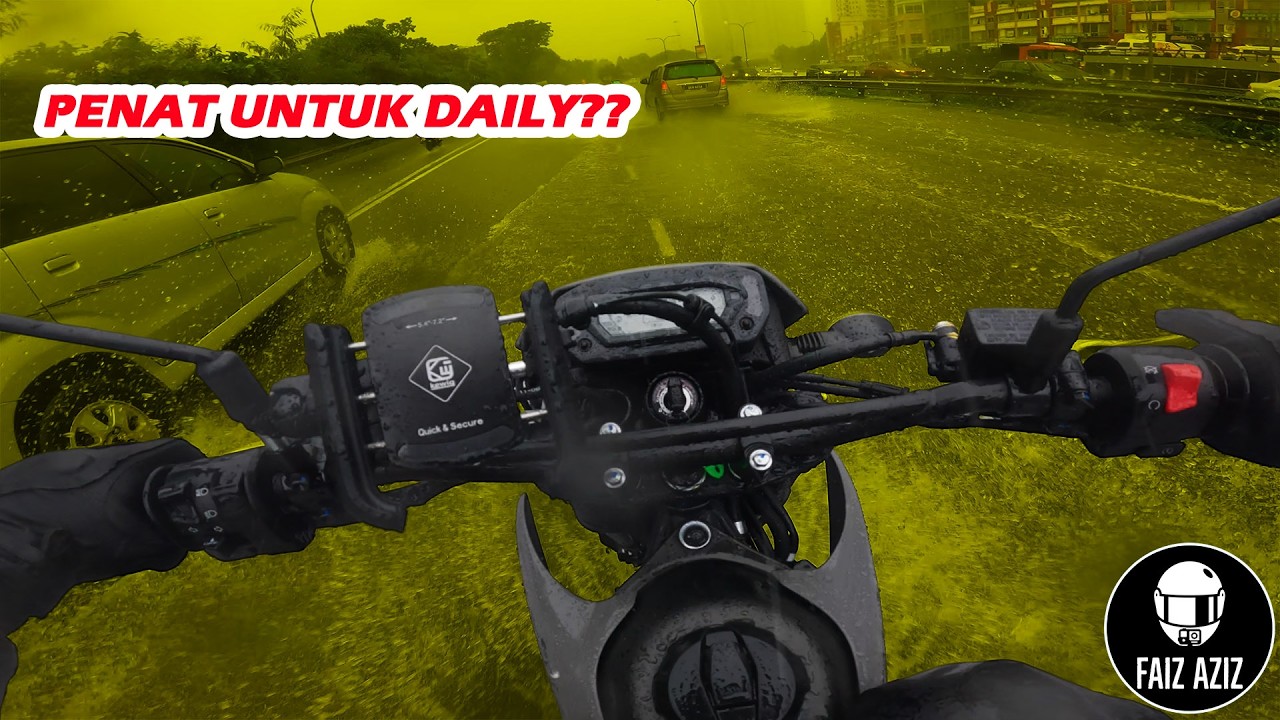 Bawa Modenas KLX230 SM Pergi Kerja: Berbaloi Ke Redah Jem? | Vlog E830