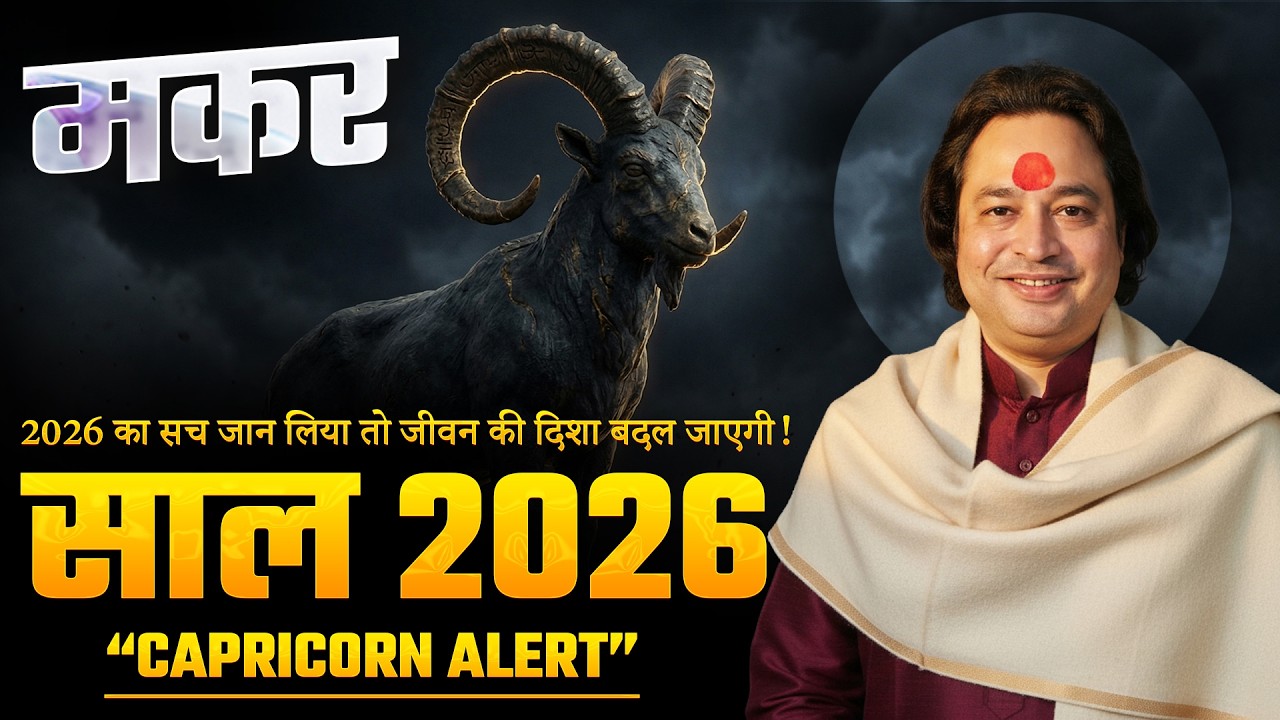 Makar Rashi Rashifal 2026 | Capricorn Yearly Horoscope 2026 | Career, Money, Love, Marriage, Job
