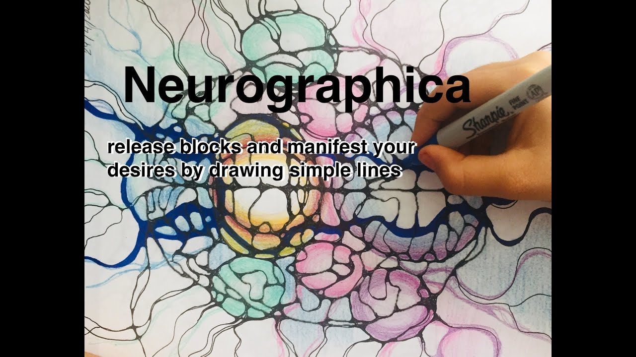 How to round in Neurographica? Art Meditation. Create new neural pathways. Neurographic art