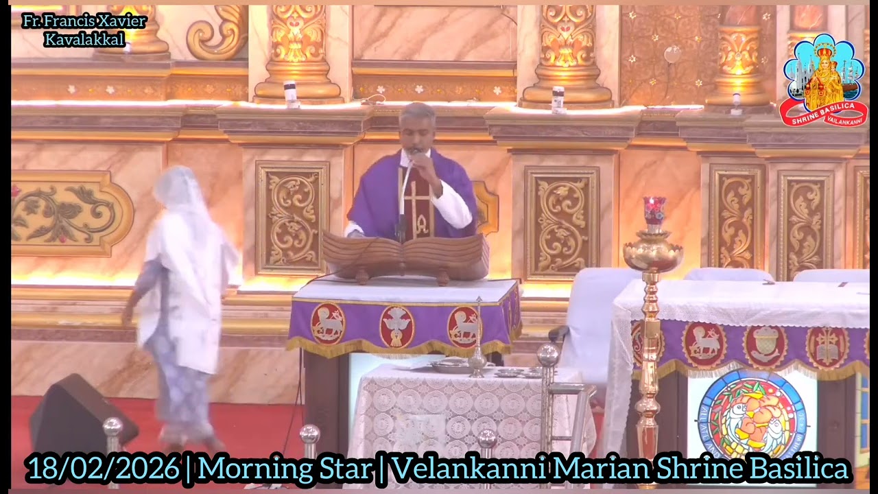 Francis Xavier Kavalakkal | 18/02/2026 | Malayalam Latin Mass | Ash Wednesday | Velankanni | fxk