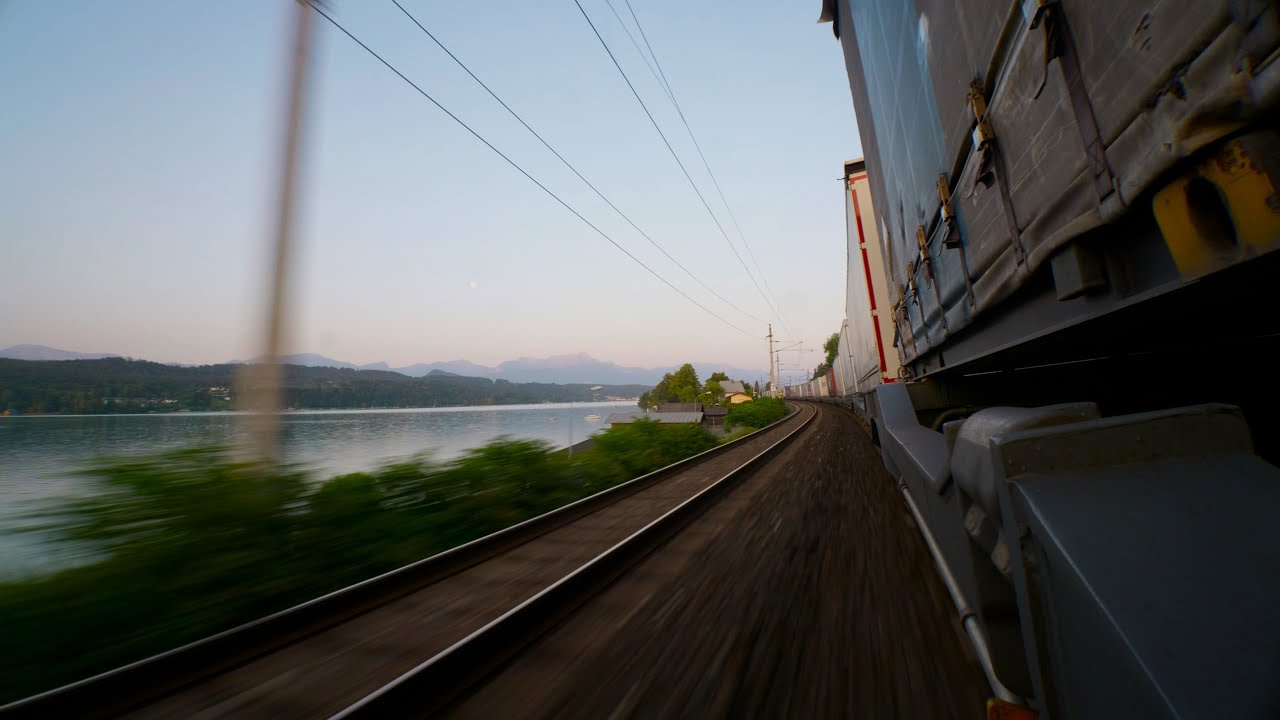 Trainhopping across Austrian Alps