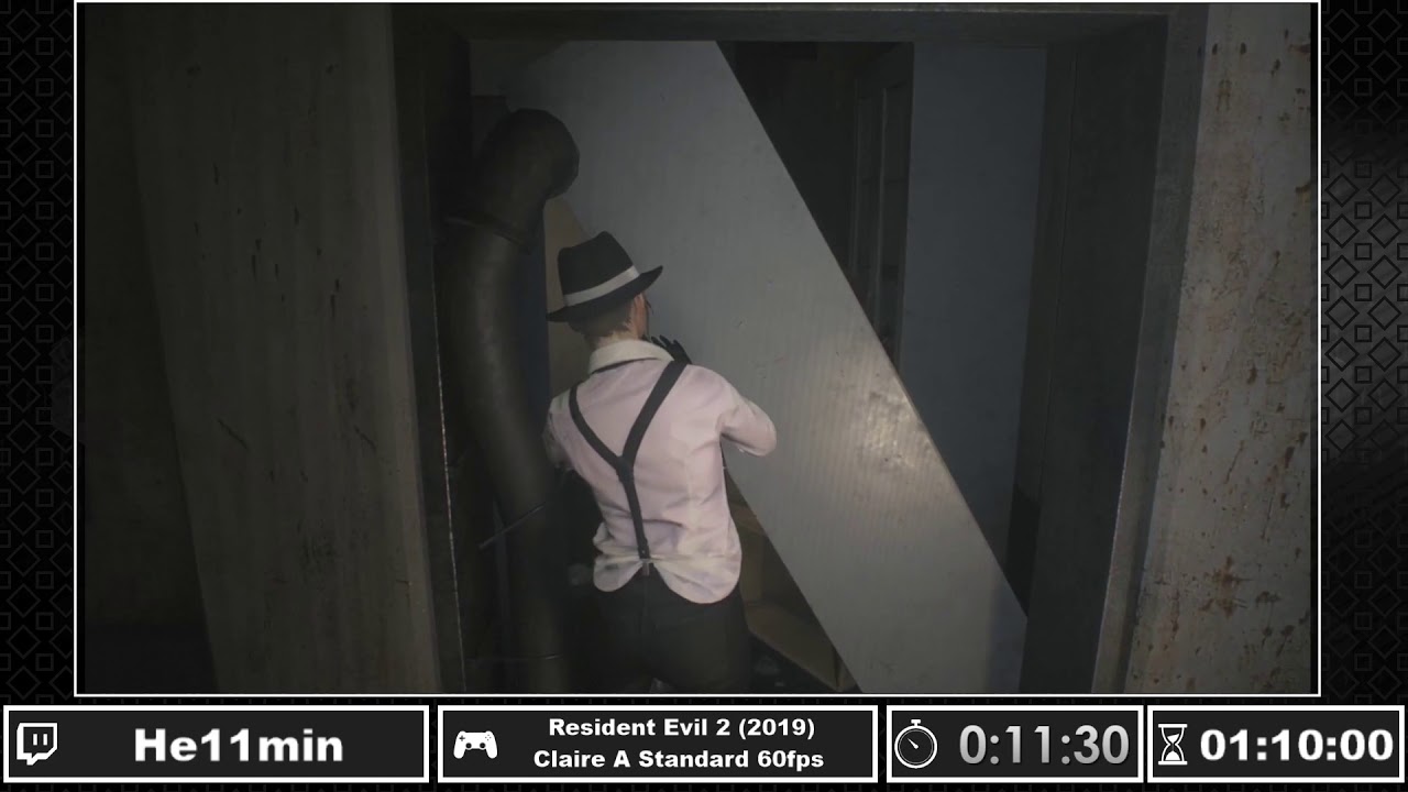 RUSC-a-thon 2019 Resident Evil 2 (2019) (Claire A Standard 60fps) от Hellmin