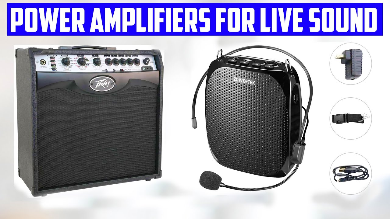 Best Power Amplifiers for Live Sound [Top 5 Picks]