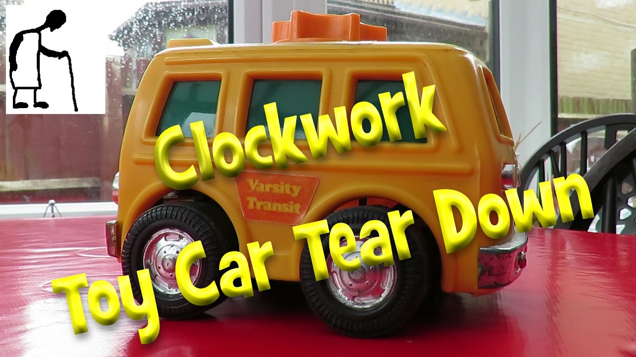 Clockwork Toy Car Tear Down