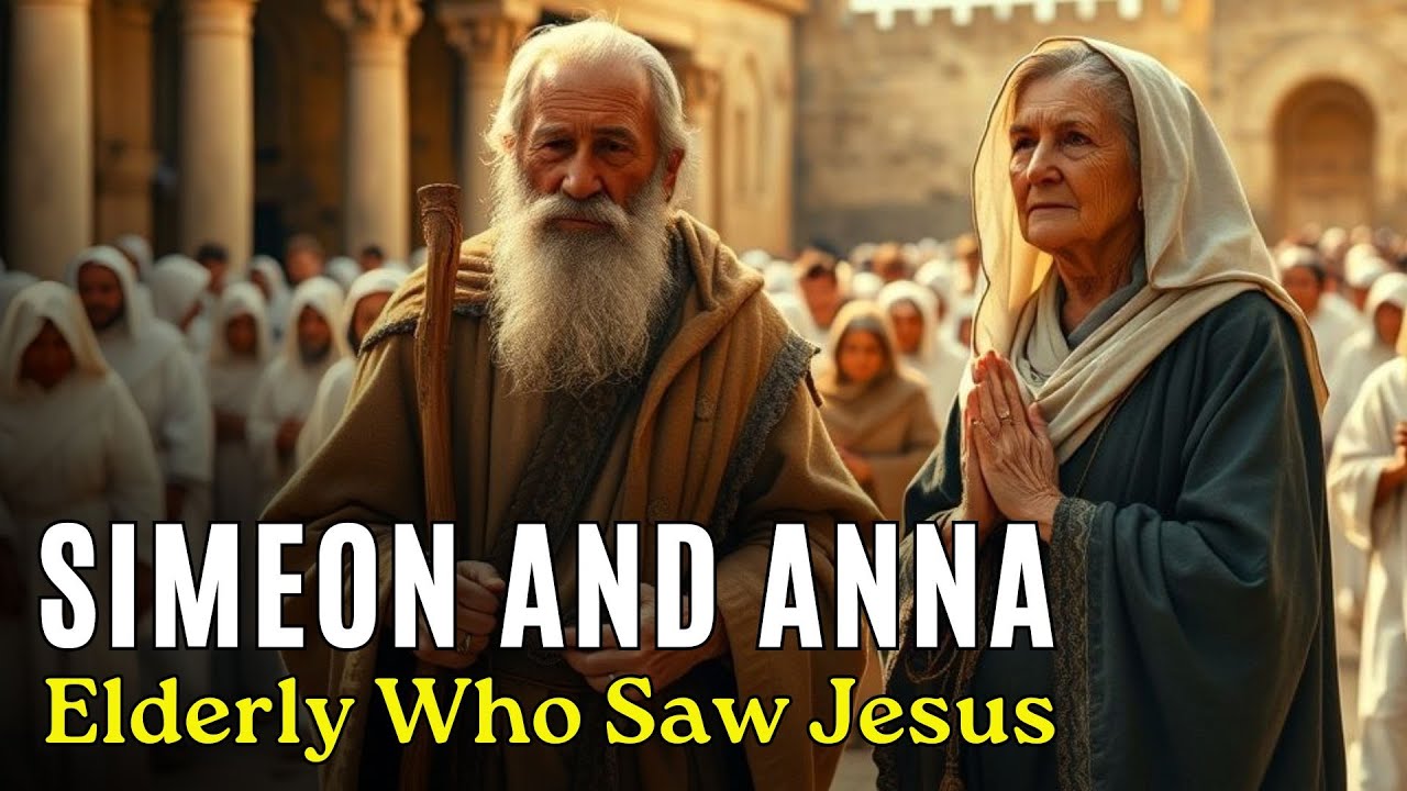 SIMEON AND ANNA: Two Elders Who Waited Their Whole Lives for One Moment | Bible Story