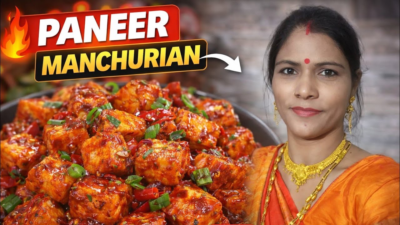 Paneer manchurian recipe। होटल जैसा पनीर मंचूरियन #paneermanchurian #recipe #trending #Youtubevideo