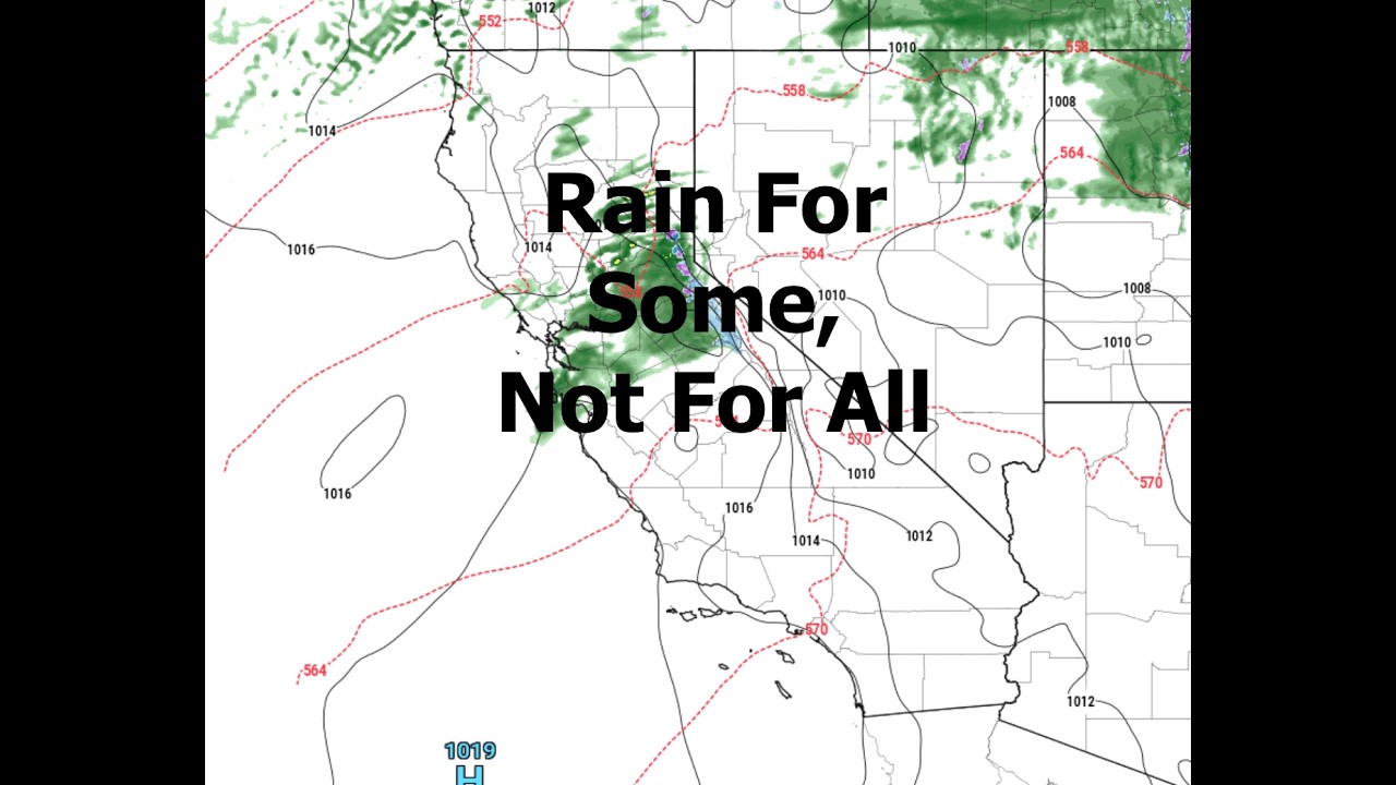 Some Rain For California Today But Not For All. The Morning Briefing 2-24-26