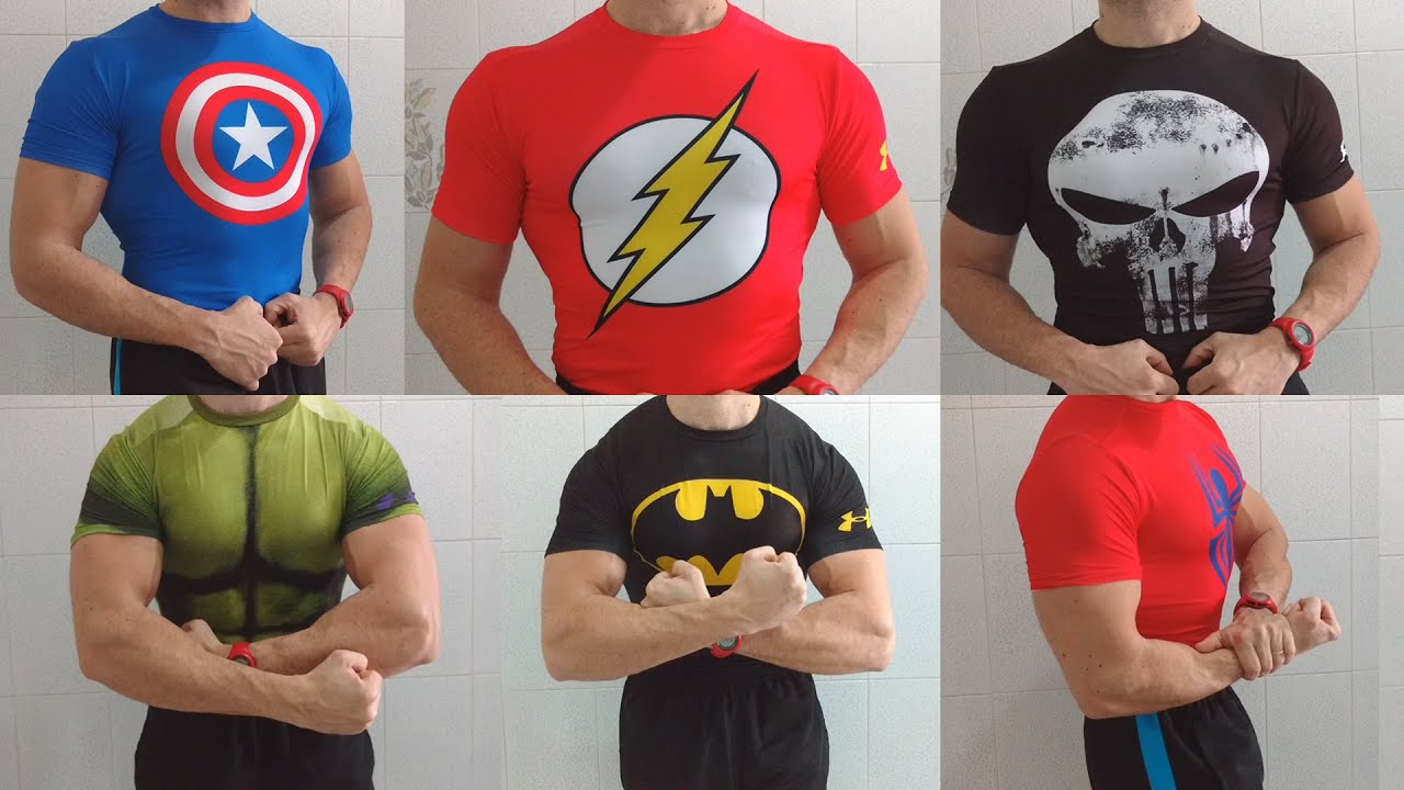 My Under Armour Alter Ego collection | Gym t-shirt compression