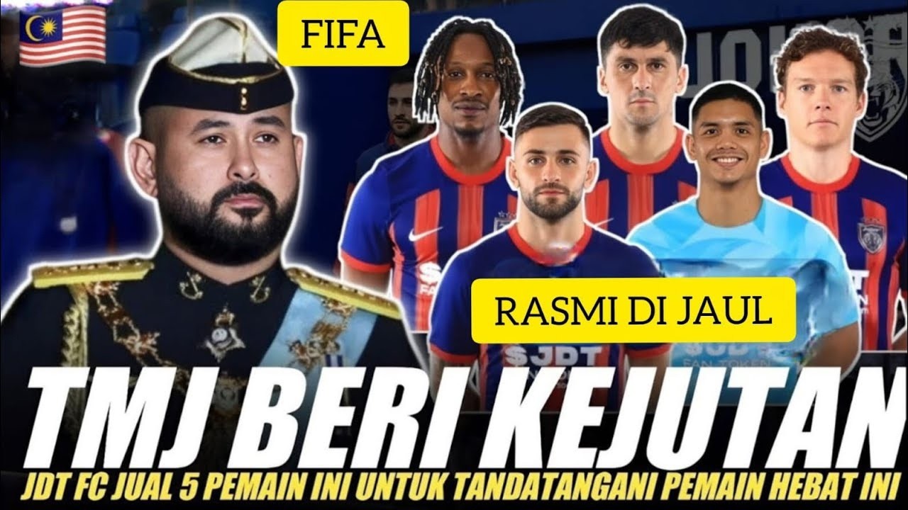 JDT Jual 5 Pemain Demi Bintang Besar? Pendedahan Mengejutkan Gegarkan Liga Malaysia!