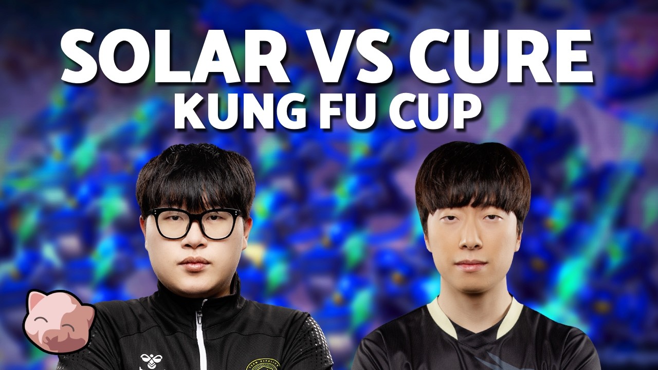 SOLAR vs CURE's 2-rax Reaper FETISH | Kung Fu Cup - StarCraft 2