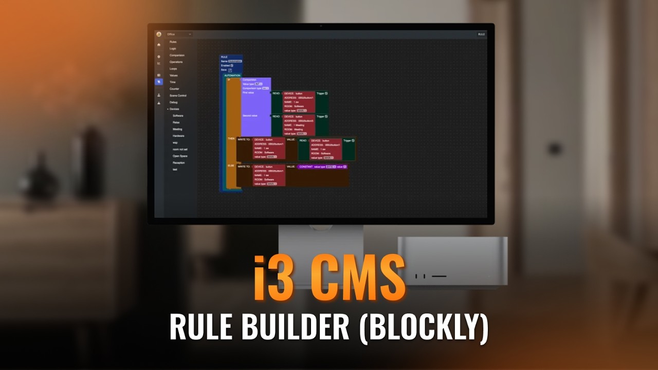 i3 CMS Rule Builder (Blockly)