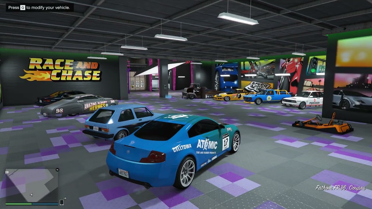 Grand Theft Auto V Online - Claim The Prize Ride - FR36 (Infiniti G35 Coupe)