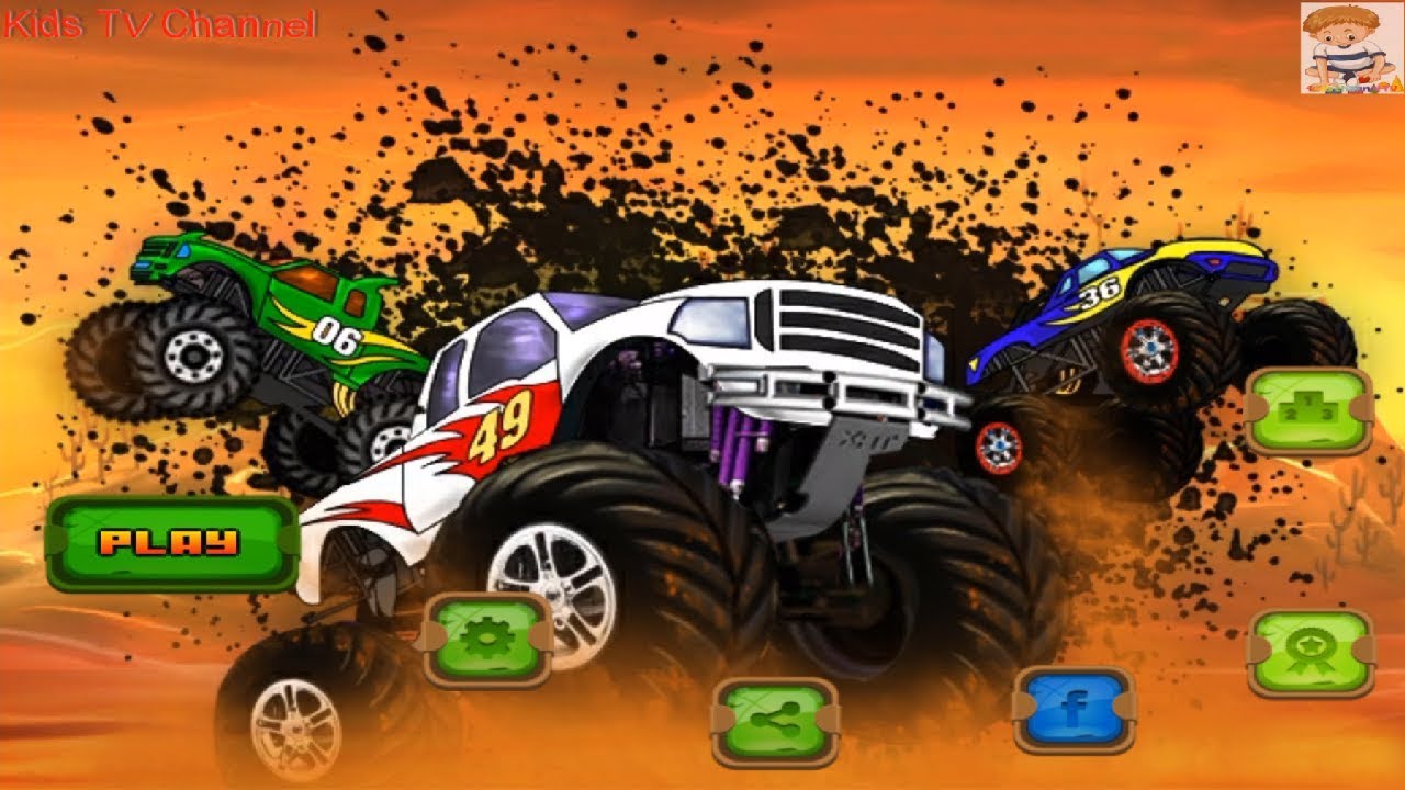 Monster Truck Destroyer - All 8 levels - Walkthrough