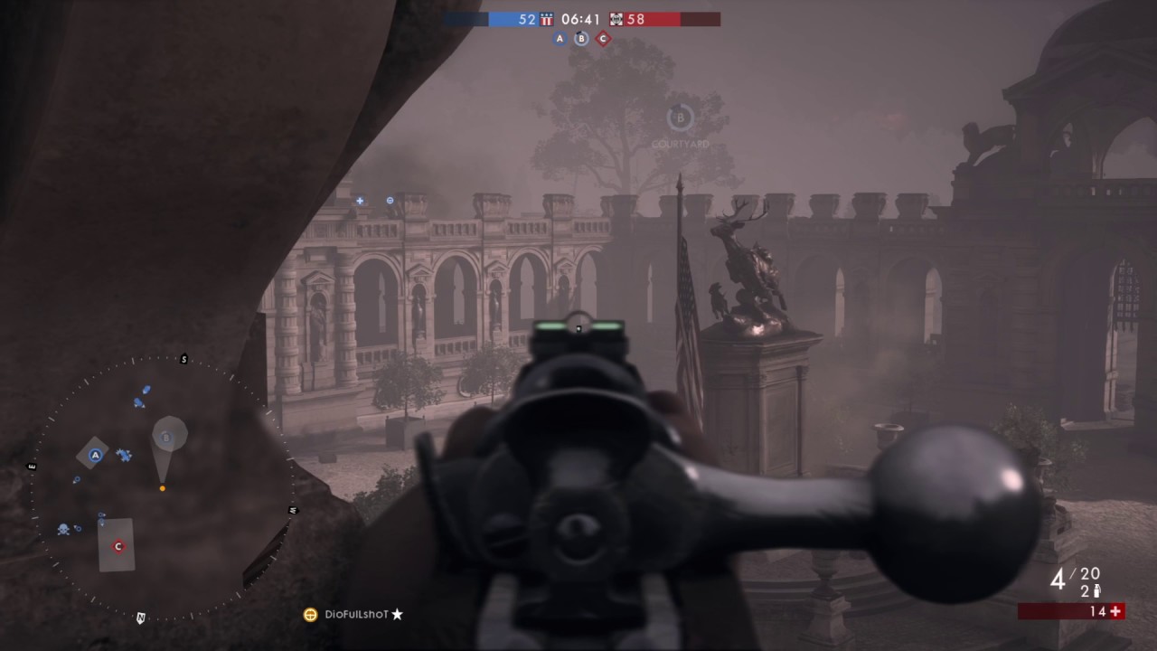 Battlefield&trade; 1 tenho de para a respira&ccedil;&atilde;o