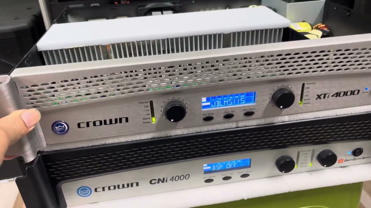 Đẩy CROWN XTi 4000 & CNi 4000 MADE IN USA siêu đẹp lh 0988859693