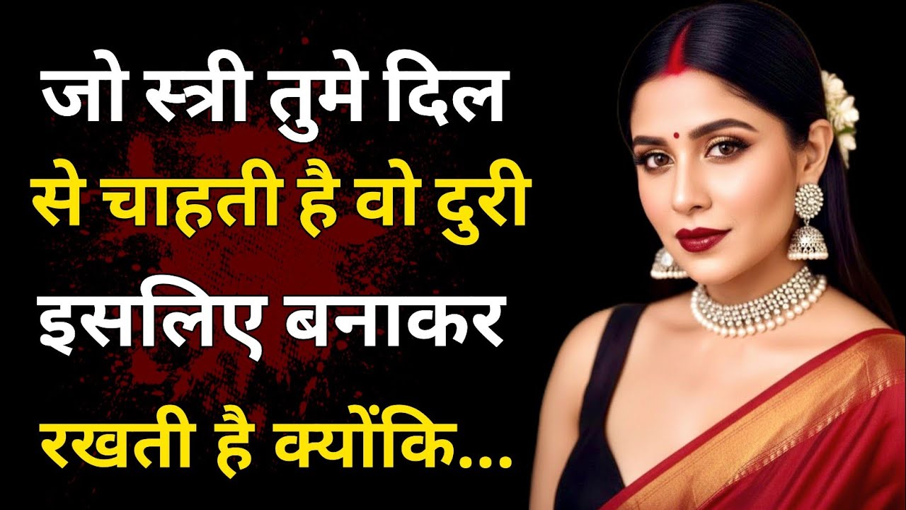 “जो स्त्री दिल से चाहती है… वही सबसे ज्यादा दूरी बनाकर रखती है | कड़वा सच”