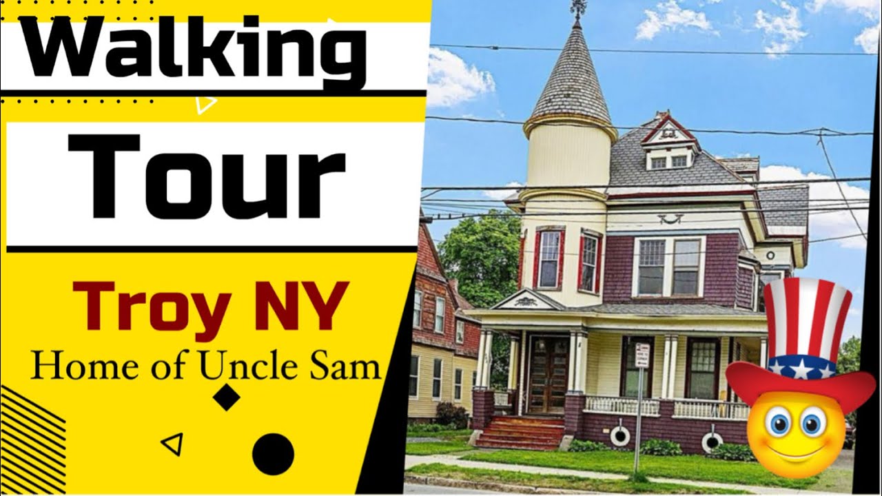 Walking tour of Lansingburg, Troy NY Part 1  Home of Uncle Sam!