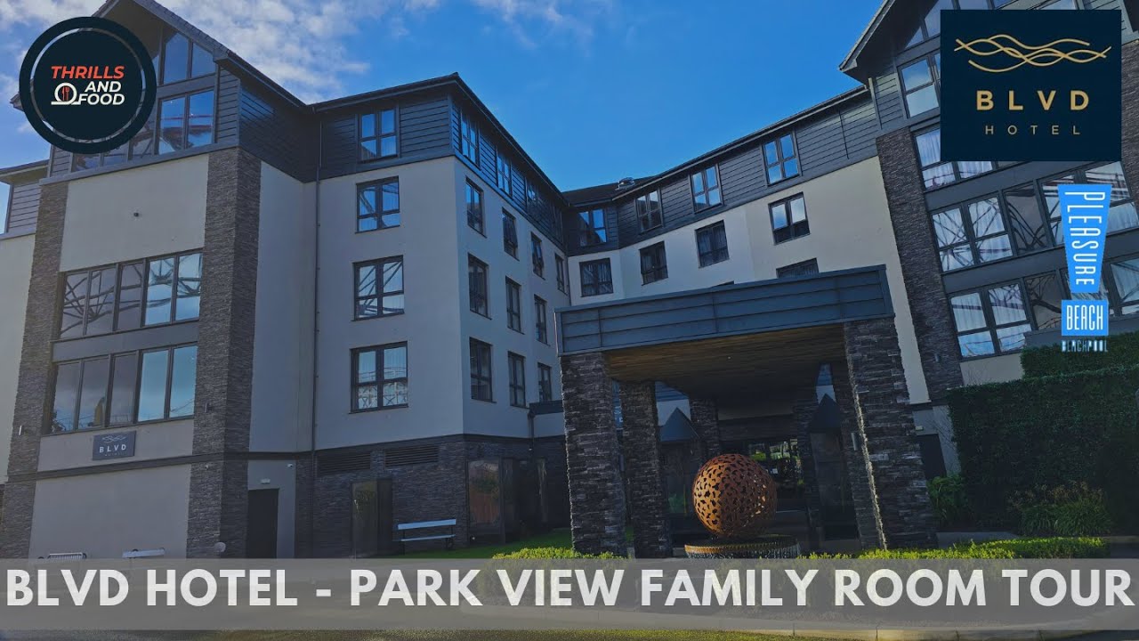 Boulevard BLVD Hotel - Park View Family Room Tour - Pleasure Beach Blackpool 2024