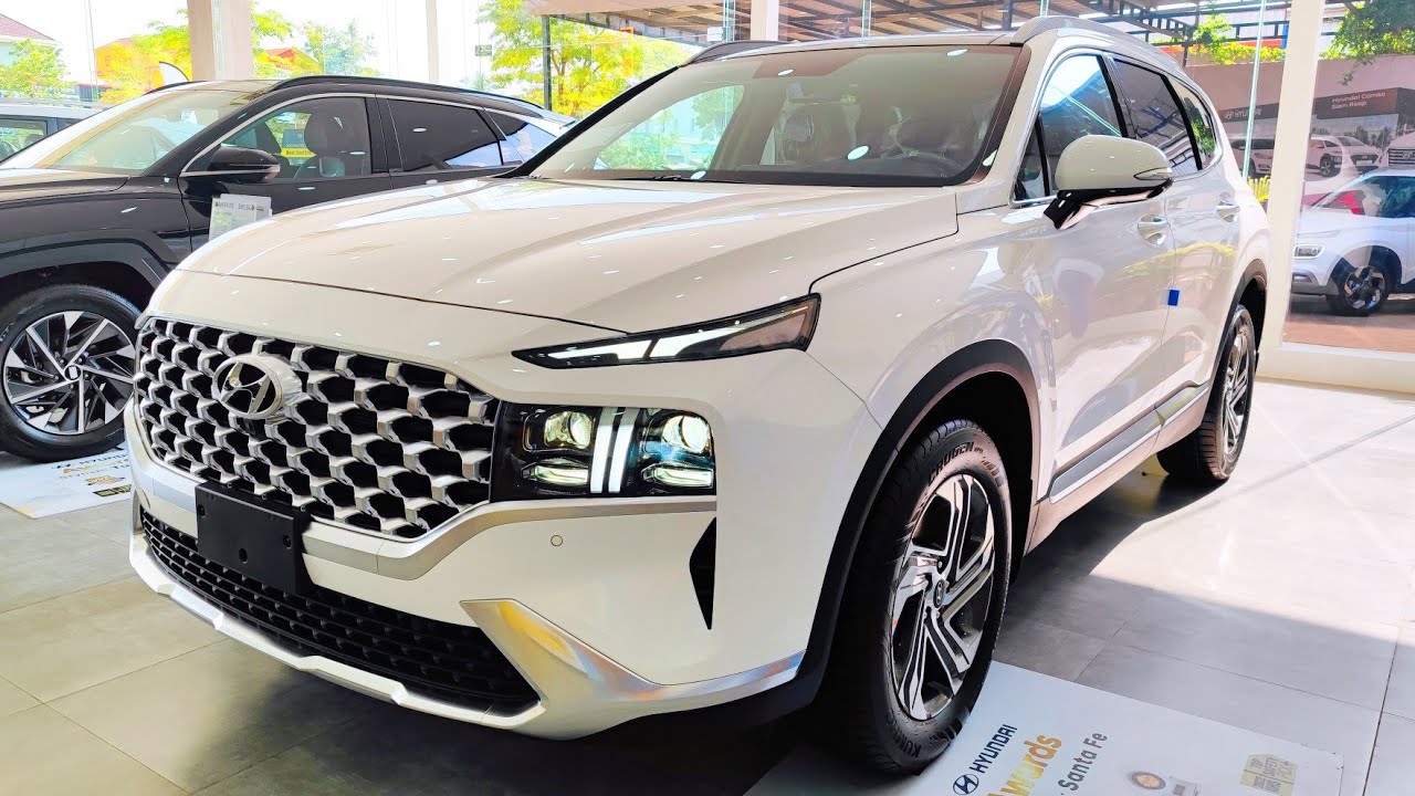 2023 Hyundai Santa Fe 2.5 Turbo AWD - 7 Seater | White Color