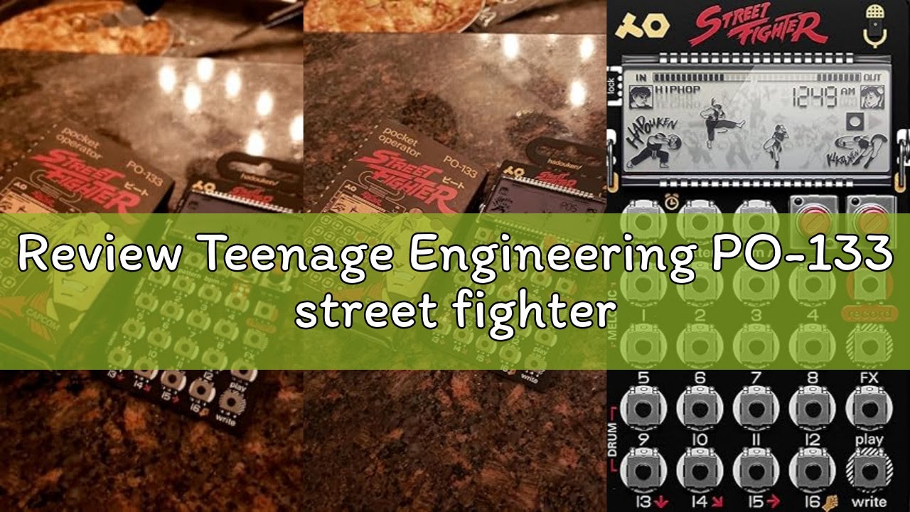 Review Teenage Engineering PO-133 street fighter