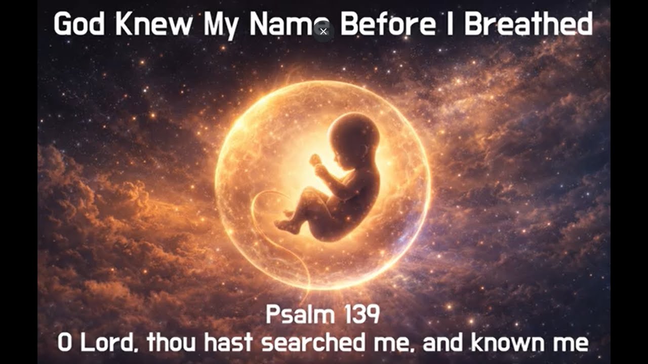 God Knew My Name Before I Breathed - Psalm 139