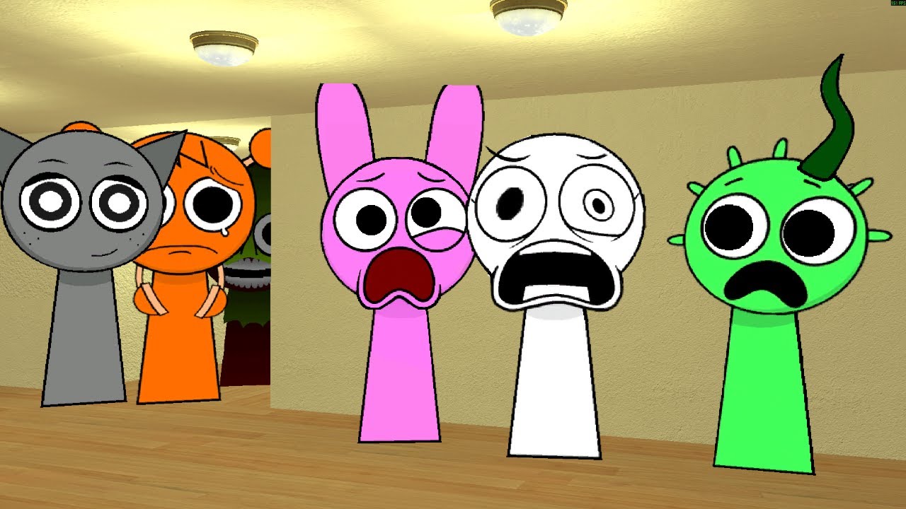 All the Sprunki Girls Lost Their Attributes