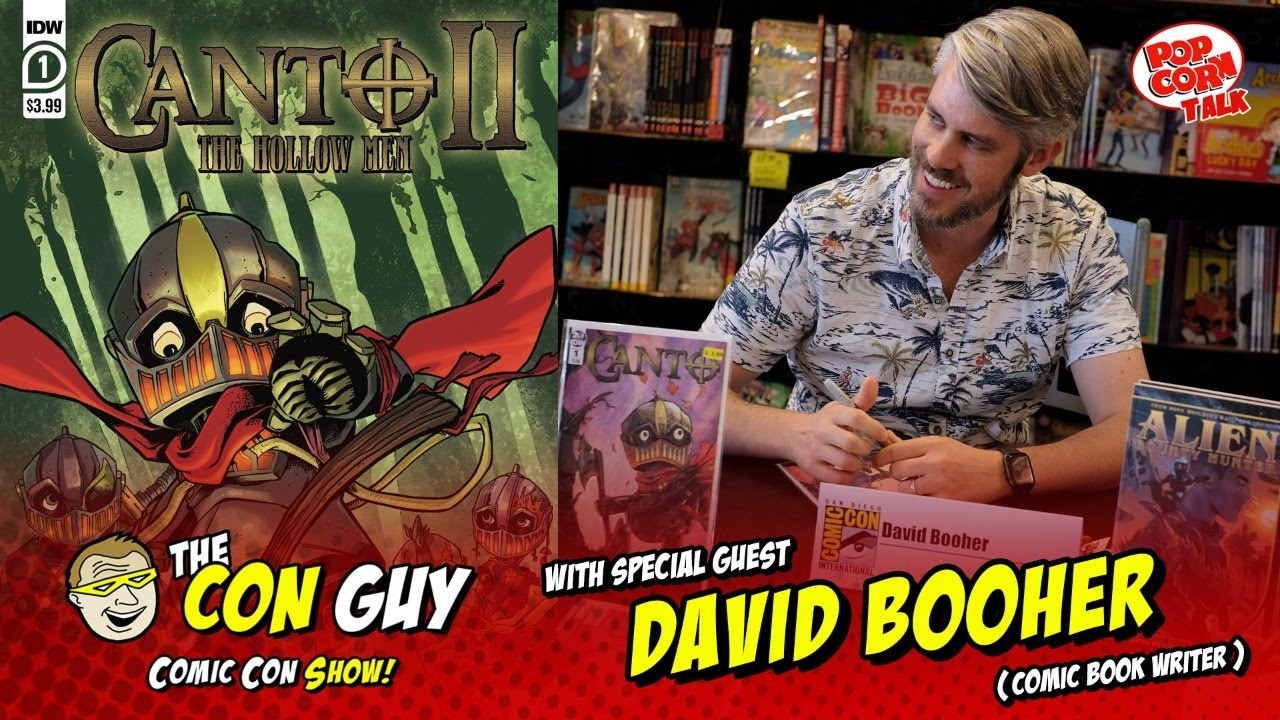 Canto, The Eisners, and The Shape of The Comic Book Industry with Writer David Booher