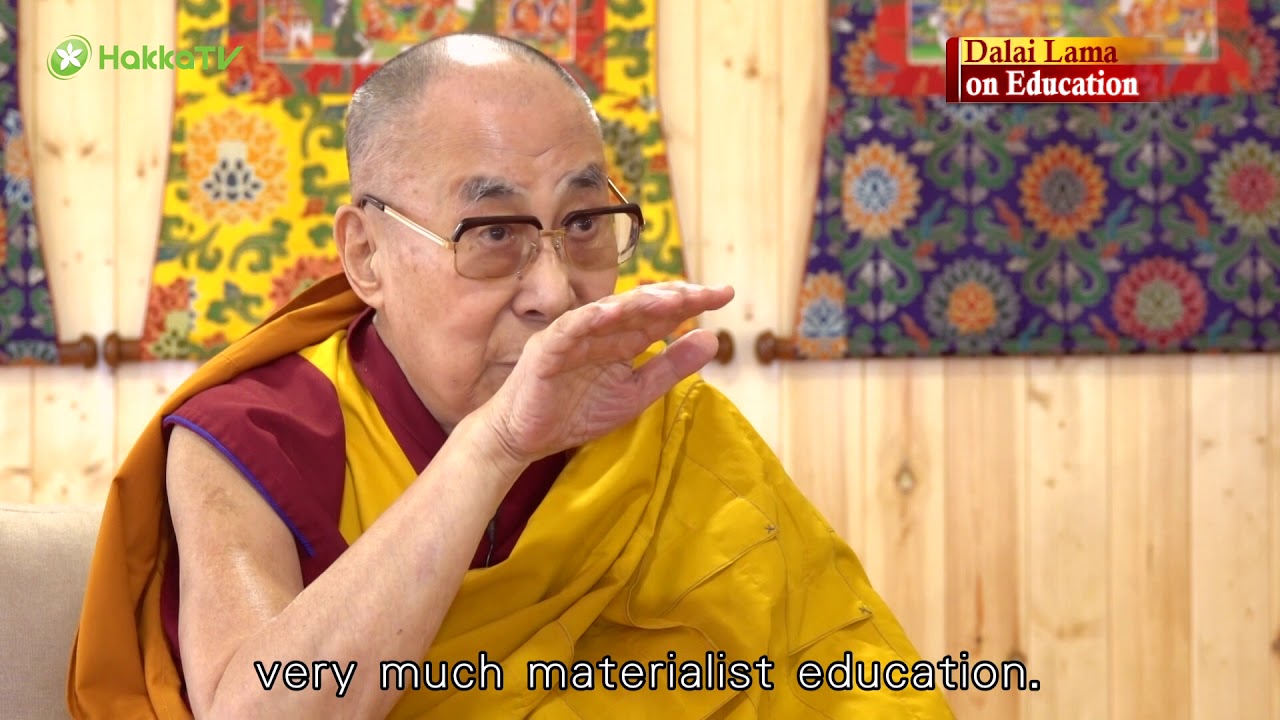Dalai Lama Interview by Hakka TV 13-2 on Education