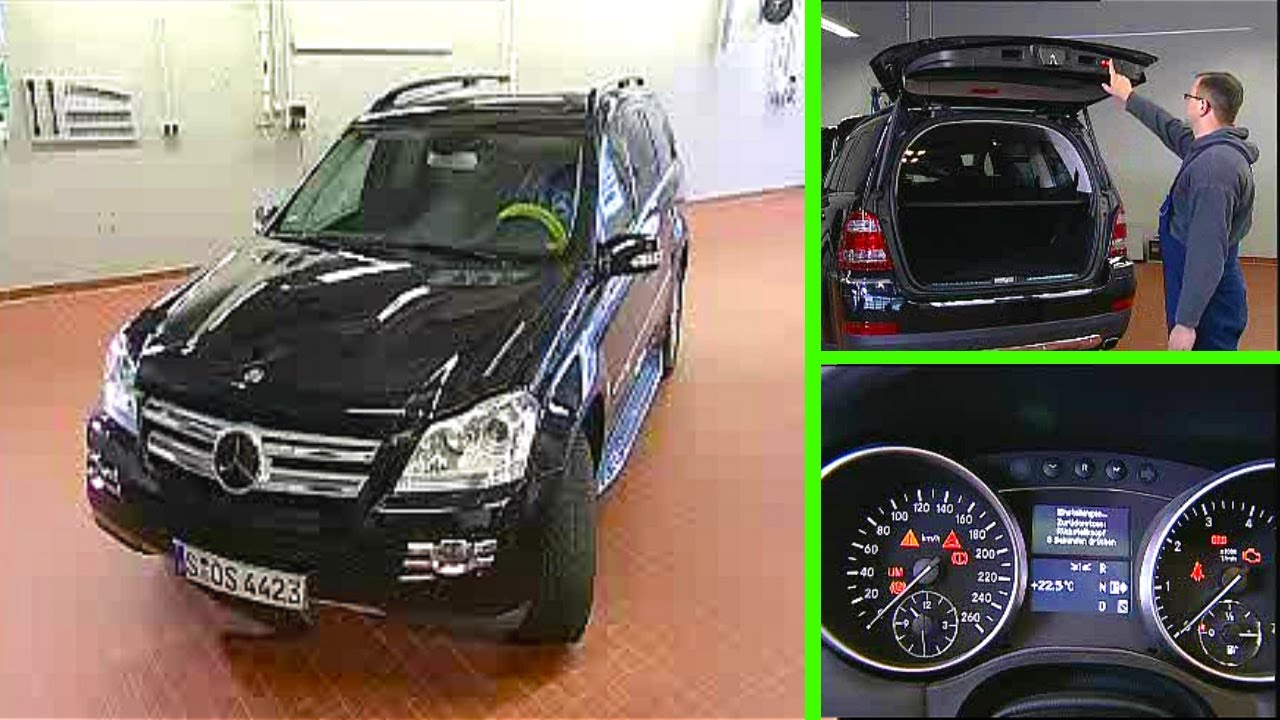 Как нормализовать работу автоматического подъемного борта на Mercedes-Benz GL / ML (W164 / X164)