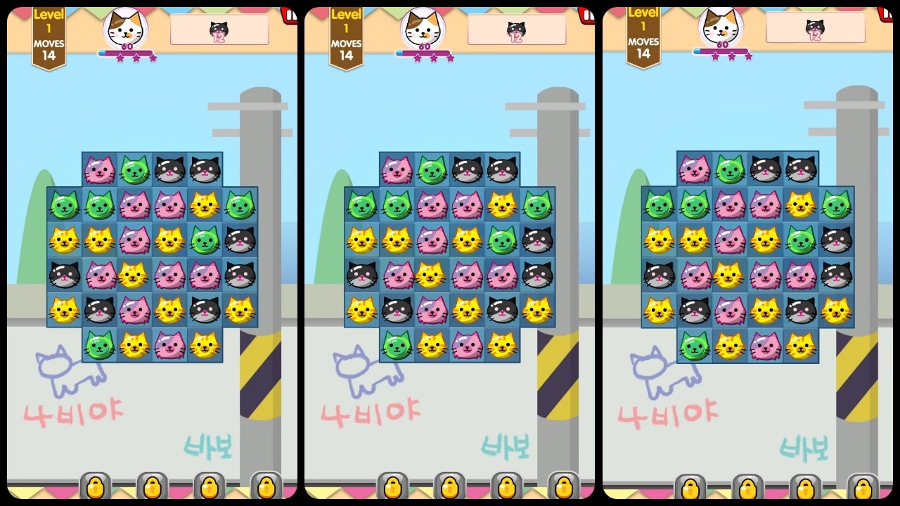 Adventure of Nabi - Cat Match3 Game Gameplay Android Mobile