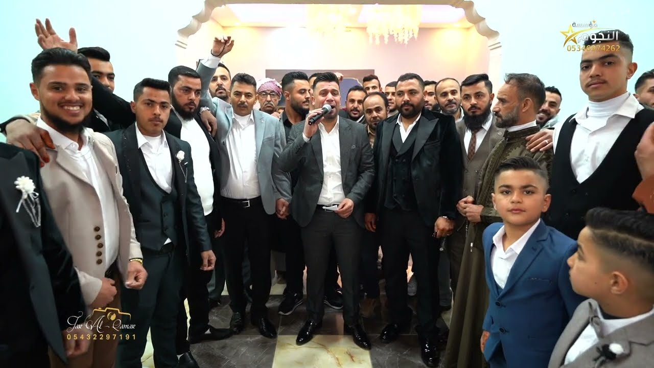 افراح عشيرة الصعب العريس حسين عيسى الاحمد الفنان خالد الجبوري ج1