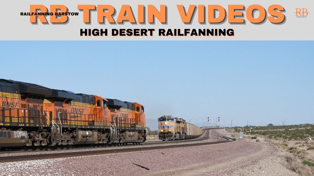 Freight Trains Racing Desert Tracks Compilation