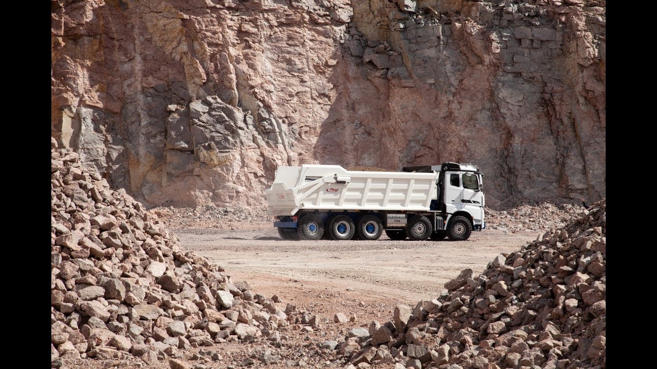 For challenging mining conditions 24/7/365 - SISU Polar Super 10x6 mining truck