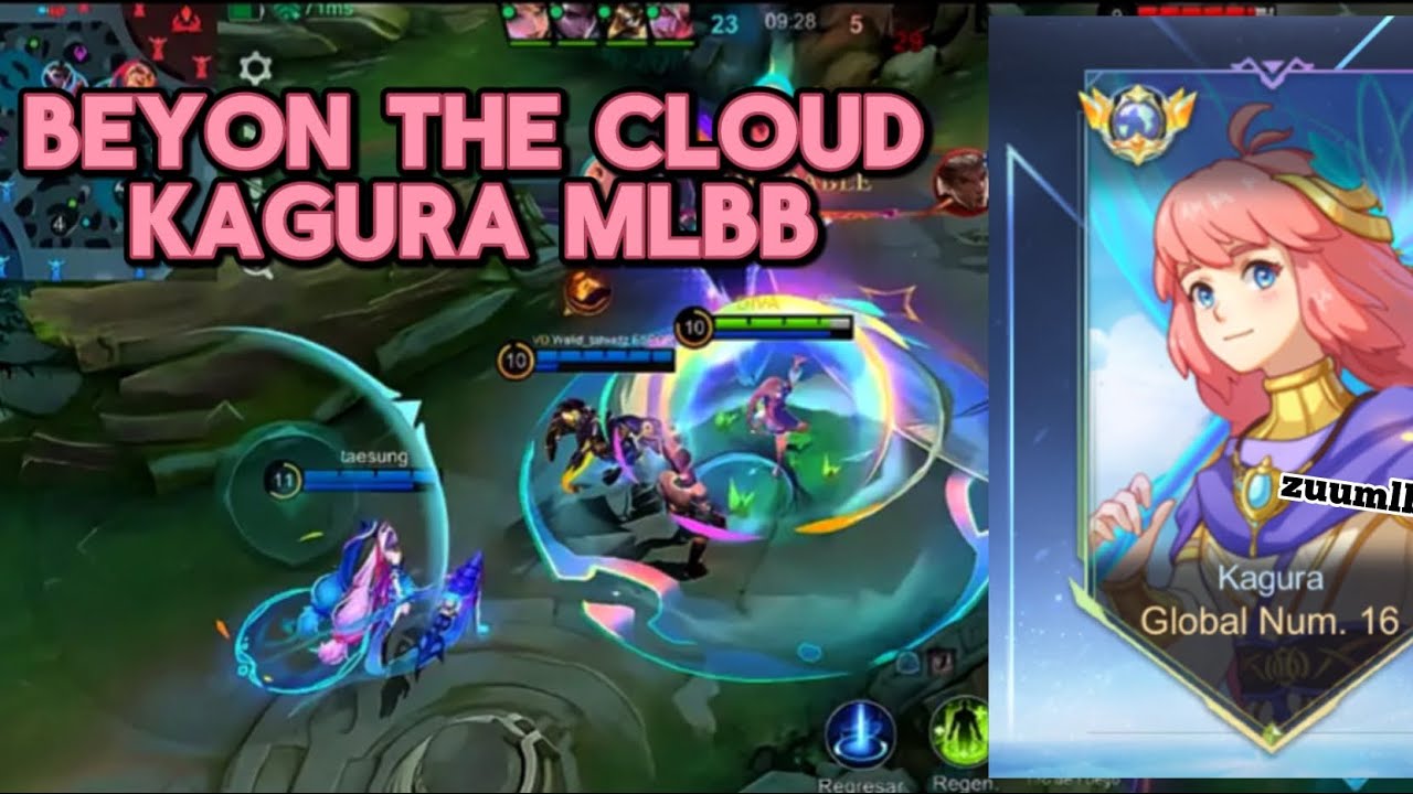 ¿Kagura Top 16 Global? ¡Check! ✅☂️ zuu_mlbb 