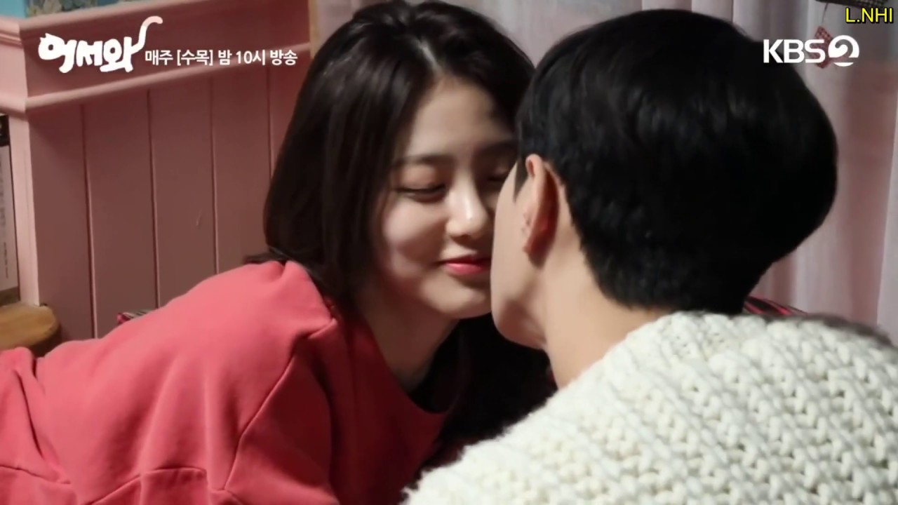 Kim Myung Soo ❤ Shin Yeeun Couple cute and lovely moments in Meow, The secret boy BTS