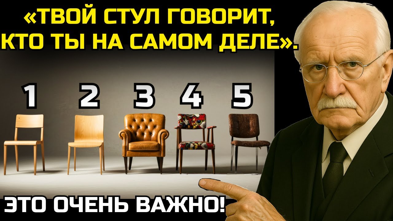 Выбор стула показывает, кто ты есть – психологический тест Карл Юнг