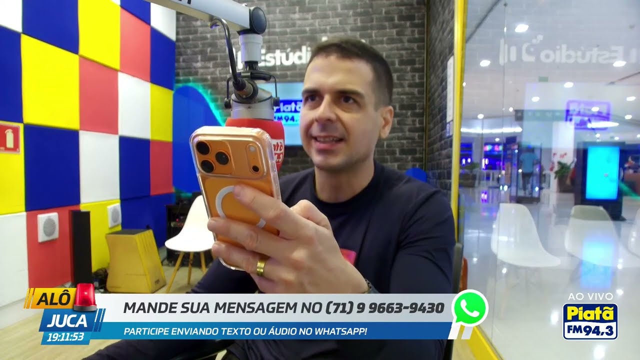 Alô Juca na Piatã FM • AO VIVO | Terça | 17.03.26