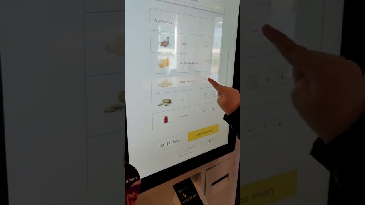 Jak obsługiwać kasę samoobsługową w mcdonalds w MOP Machnacz na A1