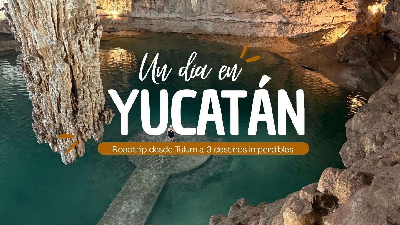 Exploramos Cobá, el Cenote Más Famoso y Cenamos en Valladolid | Vlog México