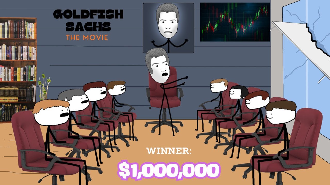 GOLDFISH SACHS Day trading animation(short movie)