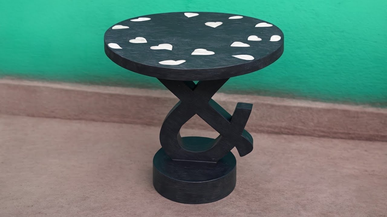 Low Budget Coffee Tables DIY || Beautiful Craft Ideas With The Help Of Thermocol Cement 