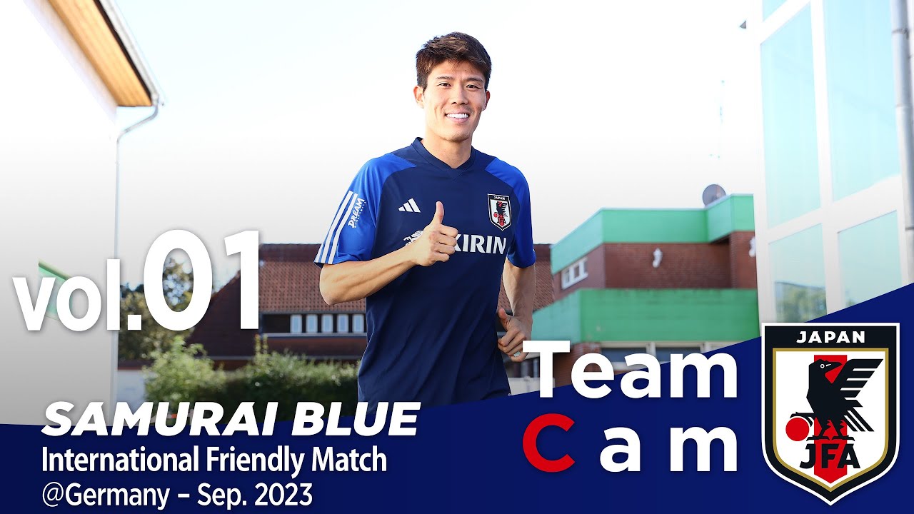 Team Cam vol.01｜ドイツ戦、トルコ戦に向けて選手が続々と集合｜International Friendly Match＠Germany – Sep 2023｜SAMURAI BLUE