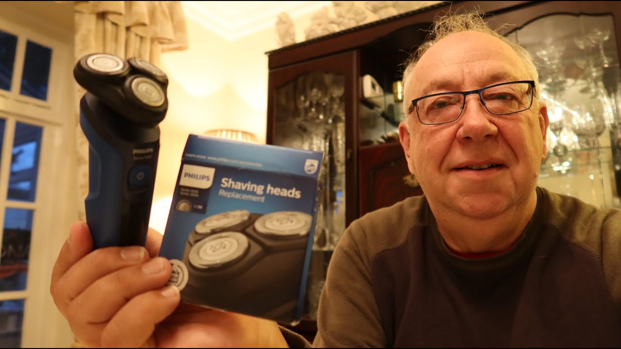 How to change PHILIPS NORELCO SHAVER HEAD BLADES REPLACEMENT - 4K