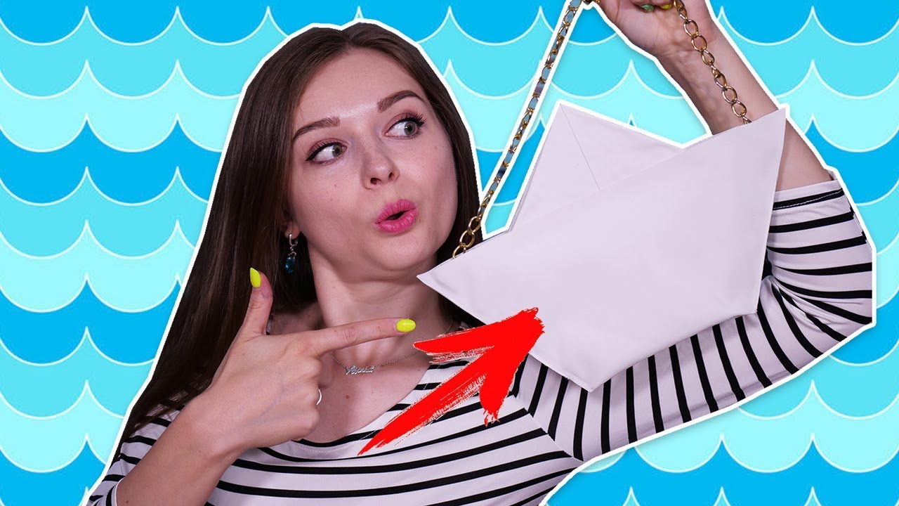 Сумка бумажный кораблик / Сумка из бумаги? Сумка своими руками 🐞 Afinka