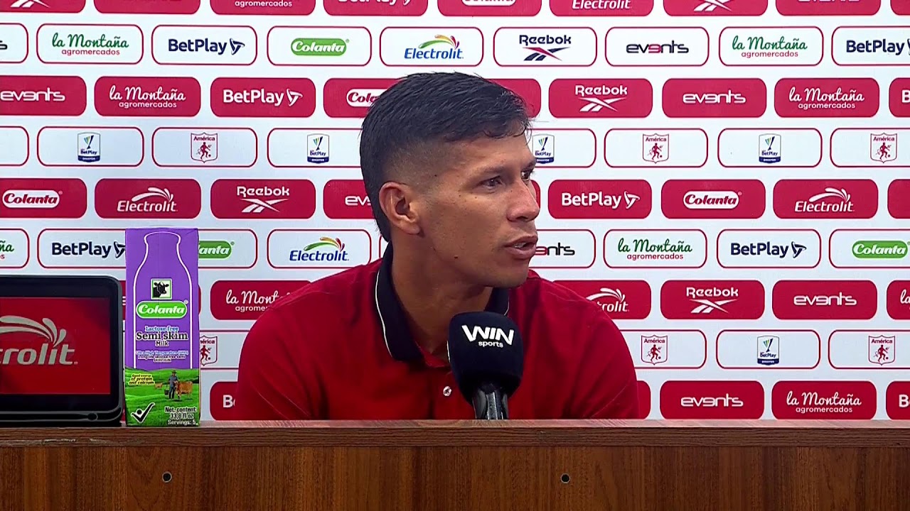 Rueda de prensa de América tras su partido con Once Caldas