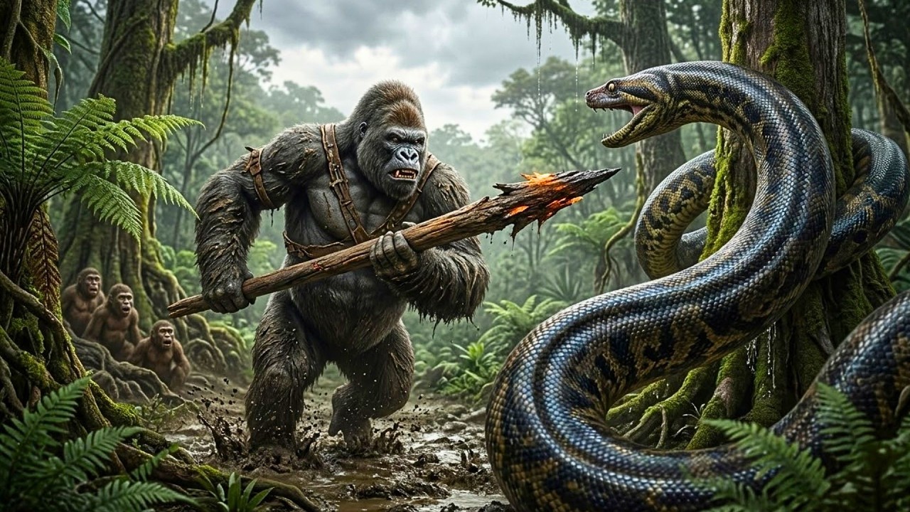 Why the Titanoboa Actually Feared the First Silverback Gorillas.