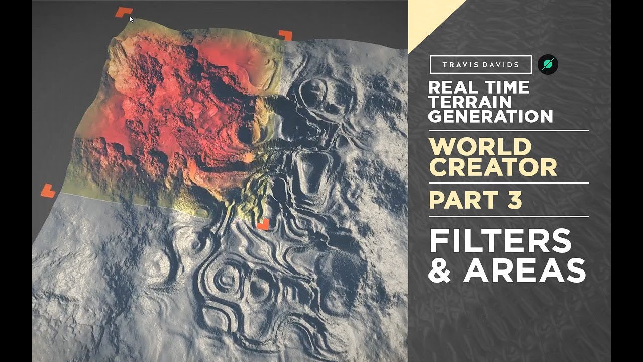 World Creator Introduction - PART 3 - Filters & Areas