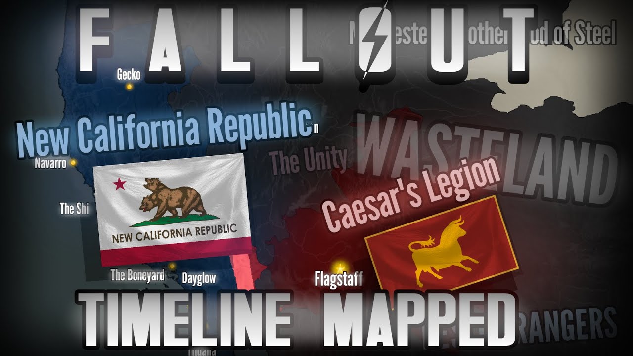 The FULL Fallout Timeline: MAPPED (2040 - 2288)
