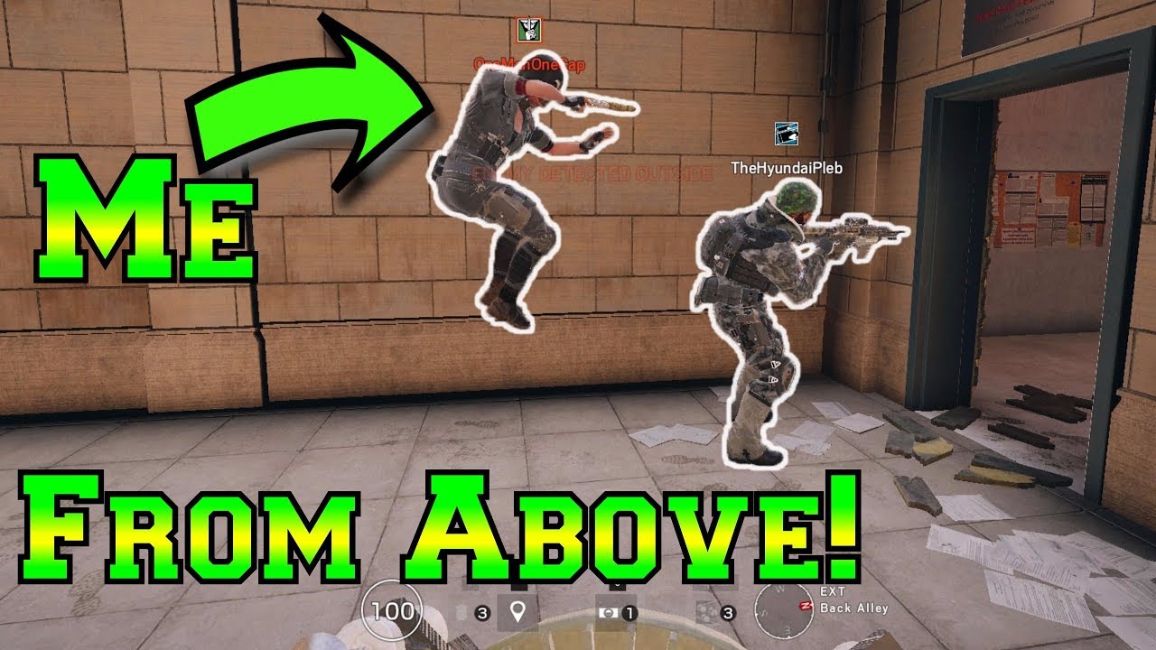 Epic Flank from Above Denied by Ubisoft - Rainbow Six Siege
